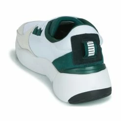 Puma - ZETA SUEDE.WHITE-PONDEROSA Blanc -DC shoes shop 10008929 500 E