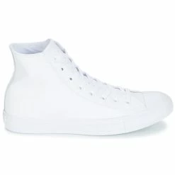 Converse - CHUCK TAYLOR ALL STAR LEATHER HI Blanc -DC shoes shop 130168 500 B