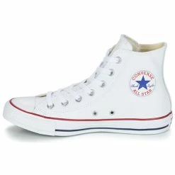 Converse - CHUCK TAYLOR ALL STAR LEATHER HI Blanc -DC shoes shop 161231 500 D