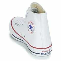 Converse - CHUCK TAYLOR ALL STAR LEATHER HI Blanc -DC shoes shop 161231 500 E