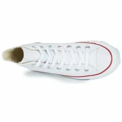 Converse - CHUCK TAYLOR ALL STAR LEATHER HI Blanc -DC shoes shop 161231 500 F