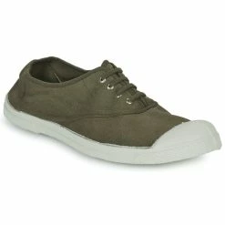 Bensimon - TENNIS LACETS Kaki