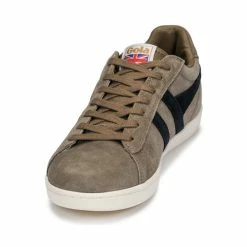 Gola - EQUIPE SUEDE Beige / Marine -DC shoes shop 18852305 500 C