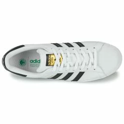 Adidas Originals - SUPERSTAR VEGAN Blanc / Noir -DC shoes shop 19933727 500 F