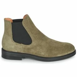 Selected - BLAKE SUEDE CHELSEA BOOT Kaki -DC shoes shop 21301552 500 B