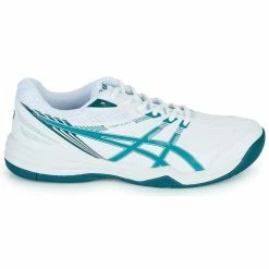 Asics - COURT SLIDE 2 Blanc / Bleu -DC shoes shop 22235236 500 B