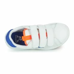 Le Coq Sportif - COURTSET PS SPORT Blanc / Orange / Bleu -DC shoes shop 22259312 500 F