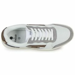 Faguo - HAZEL Blanc / Gris / Marron -DC shoes shop 22514859 500 F