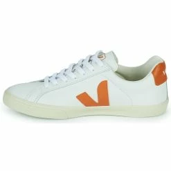 Veja - ESPLAR LOGO Blanc / Orange 11 Veja - ESPLAR LOGO Blanc / Orange -DC shoes shop 22546051 500 D