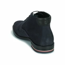 Tommy Hilfiger - Signature Hilfiger Suede Boot Marine -DC shoes shop 22555453 500 E