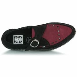 TUK - VLK D RING CREEPER SNEAKER Noir / Bordeaux -DC shoes shop 22556471 500 F