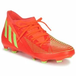 Adidas Performance - PREDATOR EDGE.3 FG Rouge