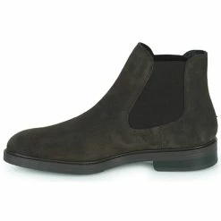 Selected - SLHBLAKE SUEDE CHELSEA BOOT Marron -DC shoes shop 22580807 500 D