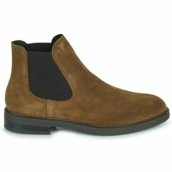Selected - SLHBLAKE SUEDE CHELSEA BOOT Cognac -DC shoes shop 22580808 500 B