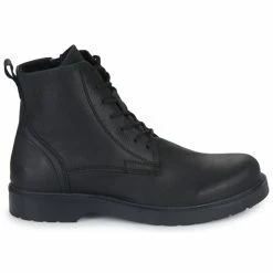 Selected - SLHTHOMAS LEATHER BOOT Noir -DC shoes shop 22580810 500 B