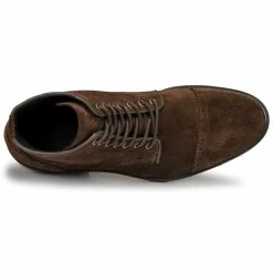 Selected - SLHBLAKE SUEDE BROGUE BOOT Marron -DC shoes shop 22580813 500 F