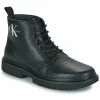 Calvin Klein Jeans - LUG MID LACEUP BOOT Noir -DC shoes shop 22584733 500 A