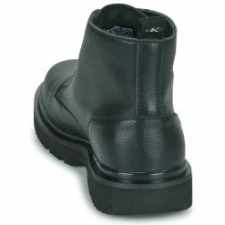 Calvin Klein Jeans - LUG MID LACEUP BOOT Noir -DC shoes shop 22584733 500 E
