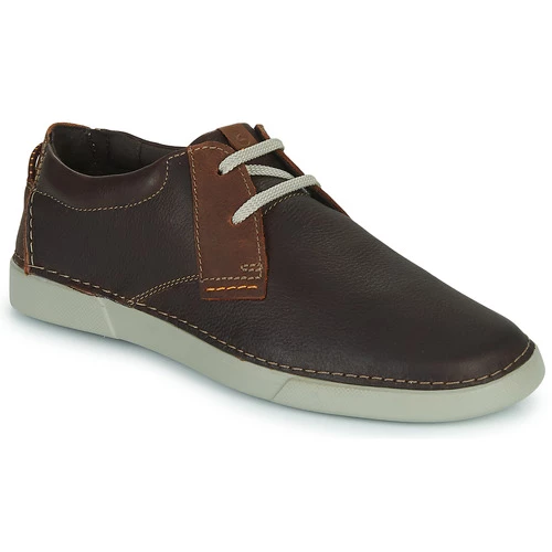 Clarks - GERELD LOW Marron 3 Clarks - GERELD LOW Marron