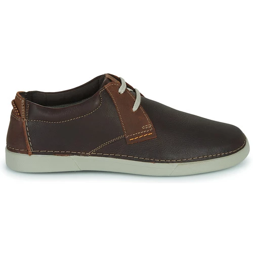Clarks - GERELD LOW Marron 4 Clarks - GERELD LOW Marron – Image 2