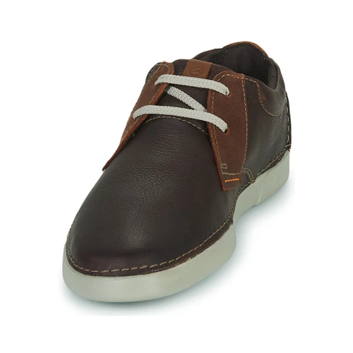 Clarks - GERELD LOW Marron 5 Clarks - GERELD LOW Marron – Image 3