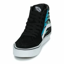 Vans - SK8-HI FLAM Noir / Bleu / Vert -DC shoes shop 22872634 500 C