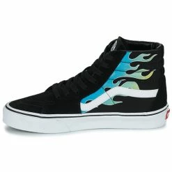 Vans - SK8-HI FLAM Noir / Bleu / Vert -DC shoes shop 22872634 500 D
