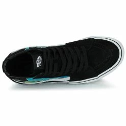 Vans - SK8-HI FLAM Noir / Bleu / Vert -DC shoes shop 22872634 500 F