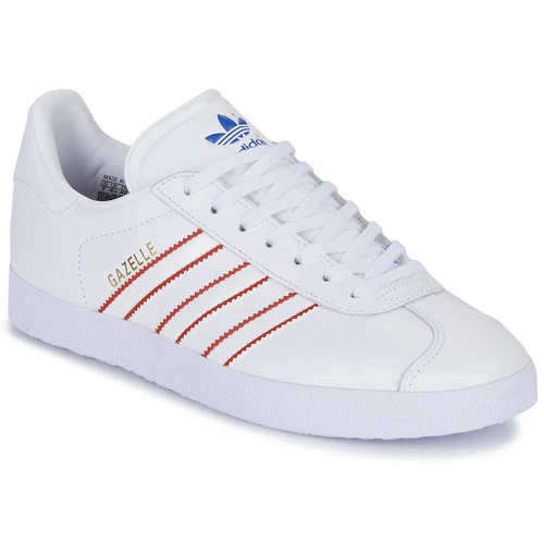 Adidas Originals - GAZELLE Blanc / Rouge 3 Adidas Originals - GAZELLE Blanc / Rouge