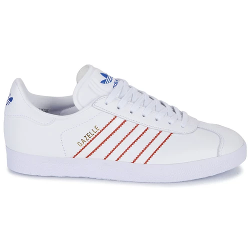 Adidas Originals - GAZELLE Blanc / Rouge 4 Adidas Originals - GAZELLE Blanc / Rouge – Image 2