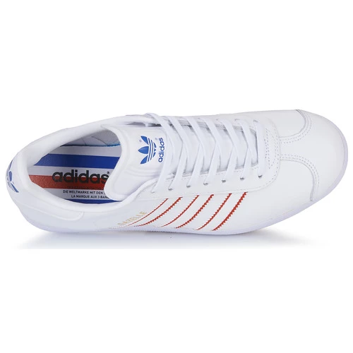 Adidas Originals - GAZELLE Blanc / Rouge 8 Adidas Originals - GAZELLE Blanc / Rouge – Image 6