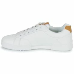 Kappa - ADENIS Blanc / Marron -DC shoes shop 24185335 500 D