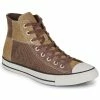 Converse - CHUCK TAYLOR ALL STAR WORKWEAR TEXTILES HI Marron / Beige -DC shoes shop 24215655 500 A