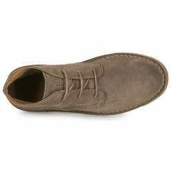 Selected - SLHRIGA NEW SUEDE DESERT BOOT Marron -DC shoes shop 24317818 500 F